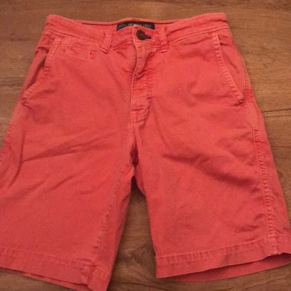 Salmon colored shorts